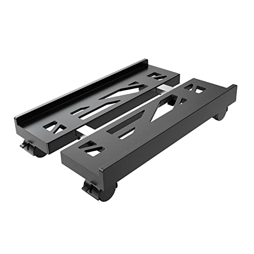 Eco-Friendly Adjustable Mobile CPU Stand, Ventilated Computer Tower Stand Collection