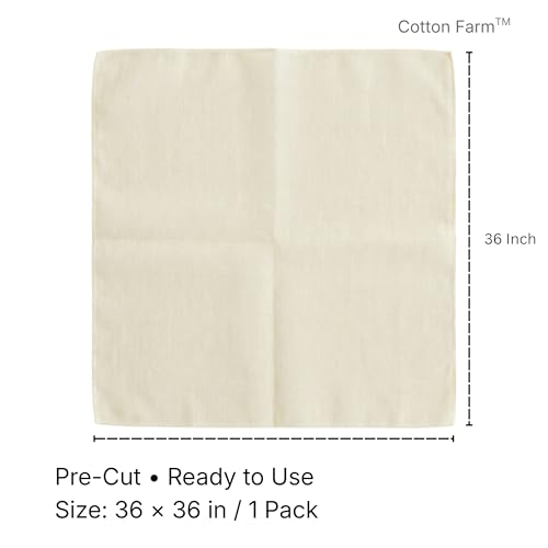 Cotton Farm Grade 100 XL Cheese Cloth for Straining Essentials
