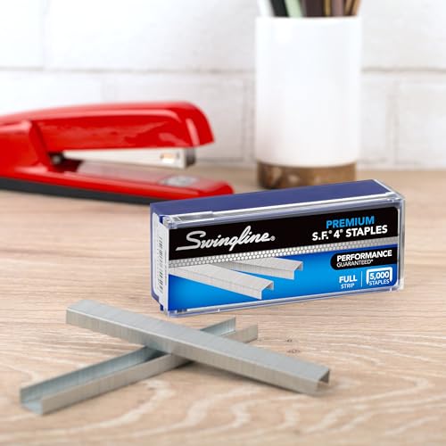 Modern Swingline Staples, 5 Pack, S.F. 4, exclusive, 1/4" Length, Kit