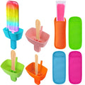 AIERSA 8pcs Popsicle Holders and Ice Pop Set