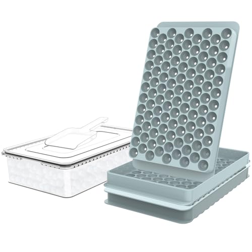 Modern WIBIMEN Mini Ice Cube Trays, 0.55” Tiny Pebble Ice for