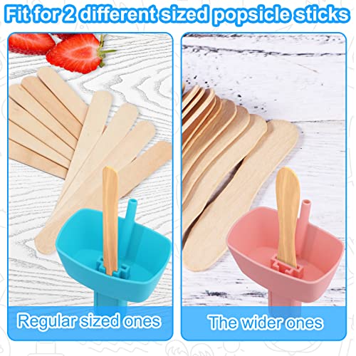 AIERSA 8pcs Popsicle Holders and Ice Pop Set