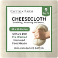 Cotton Farm Grade 100 XL Cheese Cloth for Straining Essentials