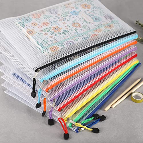 Modern EOOUT 24pcs Mesh Zipper Pouch Bags, for Set
